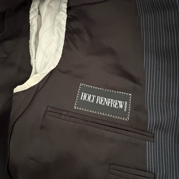 Canali Blue Pinstripe Suit - Picture 9 of 15